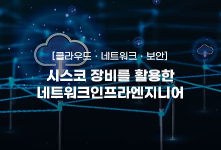 시스코 장비를 활용한 네트워크인프라엔지니어